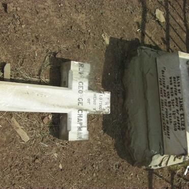 CHAPMAN George -1893 &amp; Jane Eliza -1910 