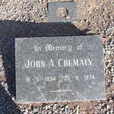 CHEMALY John A. 1924-1974