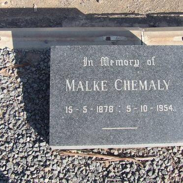 CHEMALY Malke 1878-1954