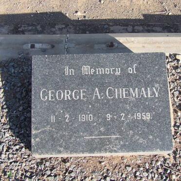 CHEMALY George A. 1910-1959