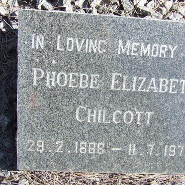 CHILCOTT Herbert James 1890-1953 &amp; Phoebe Elizabeth 1888-1979