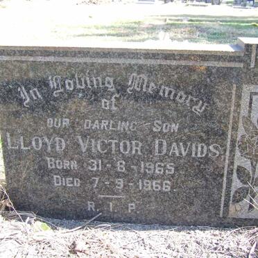 DAVIDS Lloyd Victor 1965-1966