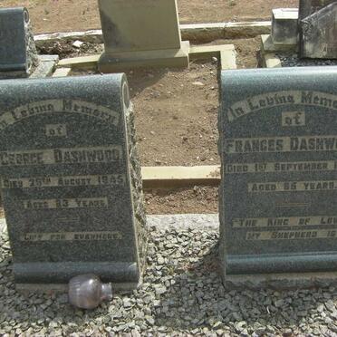 DASHWOOD George -1945 &amp; Frances -1953