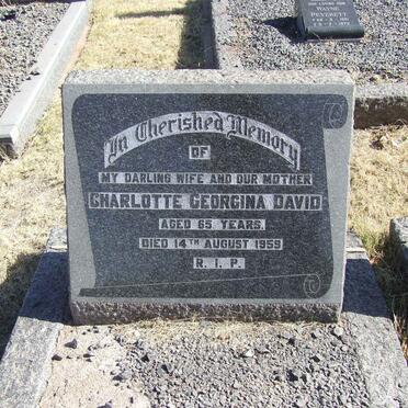 DAVID Charlotte Georgina -1959