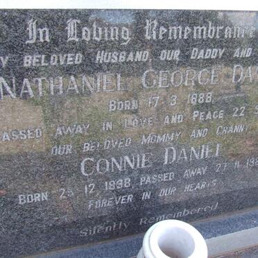 DANIEL Nathaniel George 1888-1969 &amp; Connie 1898-1983