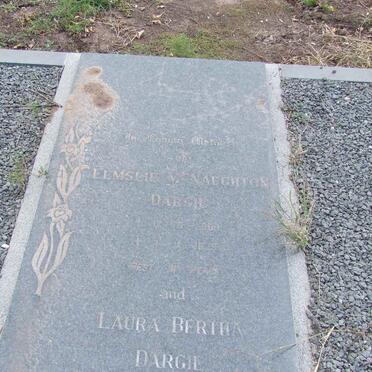 DARGIE Elmslie McNaughton 1898-1979 :: DARGIE Laura Bertha 1905-1992