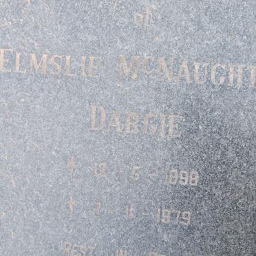 DARGIE Elmslie McNaughton 1898-1979