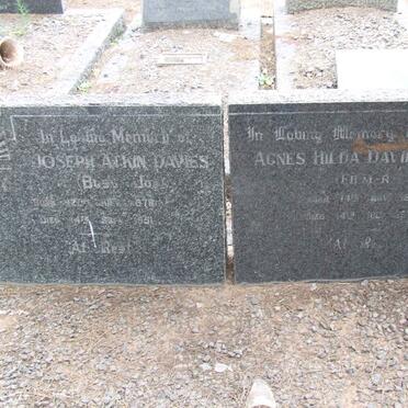 DAVIES Joseph Atkin 1876-1951 &amp; Agnes Hilda FILMER 1883-1978