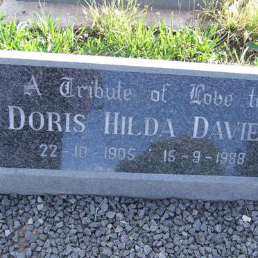 DAVIES Doris Hilda 1905-1988