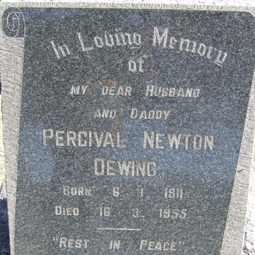 DEWING Percival Newton 1911-1955