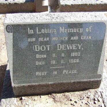 DEWEY Dot 1902-1968