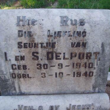 DELPORT Baba 1940-1940