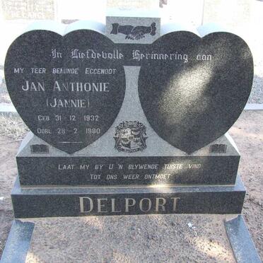 DELPORT Jan Anthonie 1932-1980