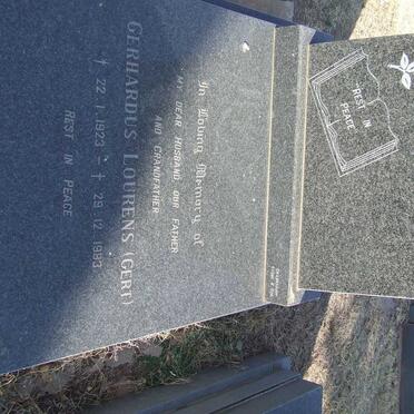 DELPORT Gerhardus Lourens 1923-1983