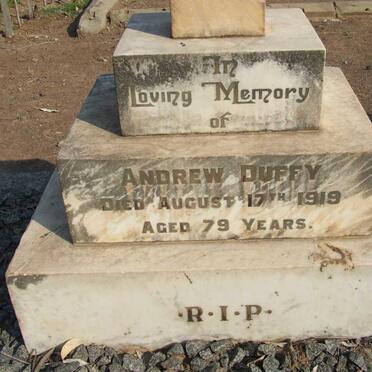 DUFFY Andrew -1919