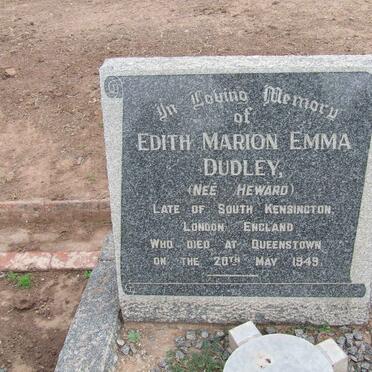 DUDLEY Edith Marion Emma nee HEWARD -1949