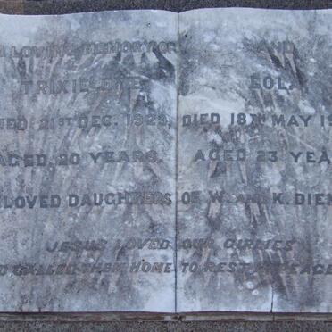 DIEMER Trixie Dye -1929 :: DIEMER Lola -1930