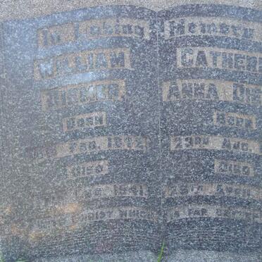 DIEMER William 1872-1941 &amp; Catherine Anna 1872-??