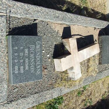 DICKINSON John F.B. -1958 &amp; Gwendolyne KROHN 1888-1959