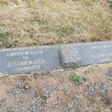 DIGBY Ernest A. 1877-1944 &amp; Letitia Edith 1875-1954