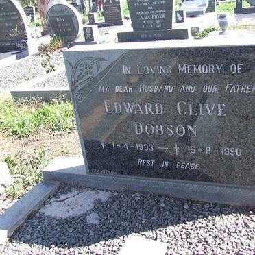 DOBSON Edward Clive 1933-1990