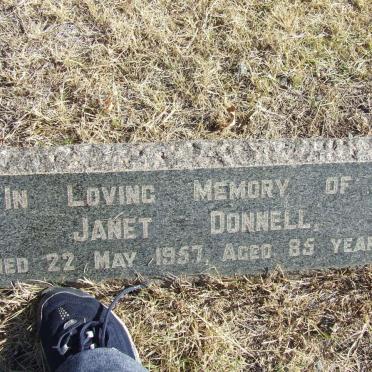 DONNELL Janet -1957
