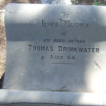 DRINKWATER Thomas