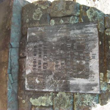 EDWARDS John James 1848-1886 &amp; Jessie Baxter 1850-1882