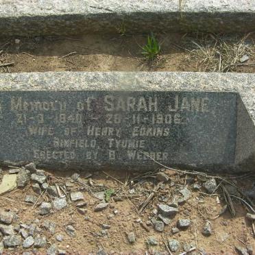 EDKINS Sarah Jane 1840-1906