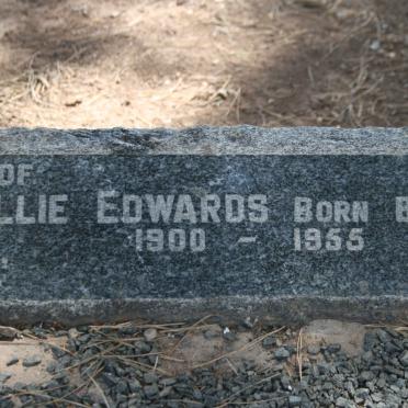 EDWARDS Ellie nee Bernard 1900-1955
