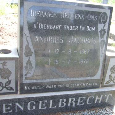 ENGELBRECHT Andries Jacobus 1897-1976