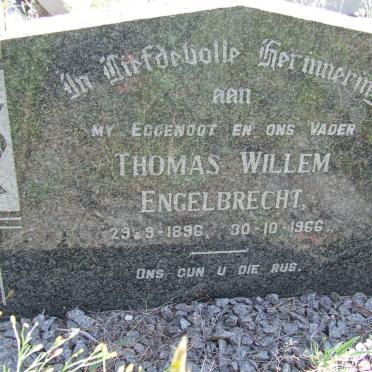 ENGELBRECHT Thomas Willem 1896-1966