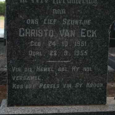 EHLERS Christo van Eck 1951-1955