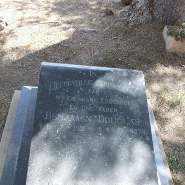 ERASMUS Benjamin Douglas 1931-1974