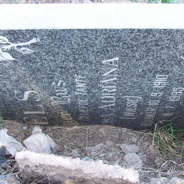 ELS ????sa Adriana nee BOUWER 1910-1995