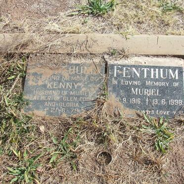 FENTHUM Kenny -1978 &amp; Muriel 1916-1998