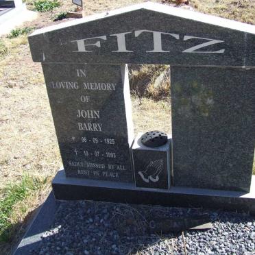 FITZ John Barry 1925-1993