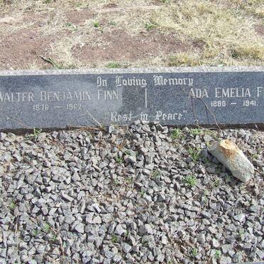 FINN Walter Benjamin 1876-1962 &amp; Ada Emelia 1890-1941