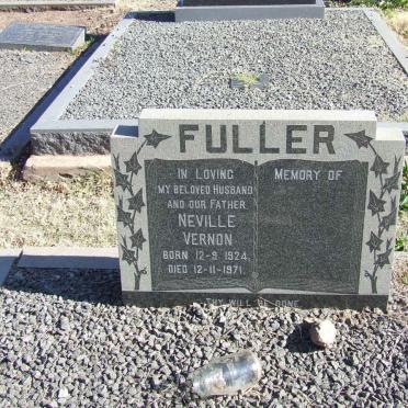 FULLER Neville Vernon 1924-1971