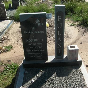 FULANI Nombeko 1977-2003