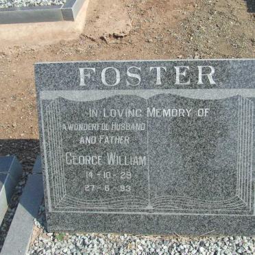 FOSTER George William 1929-1993