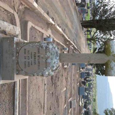 FORREST John McLintock -1905 &amp; Williamina -1951