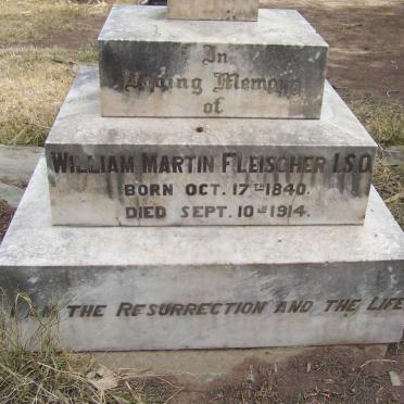 FLEISCHER William Martin 1840-1914