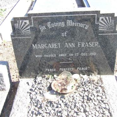 FRASER Margaret Ann -1961