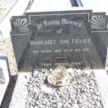 FRASER Margaret Ann -1961