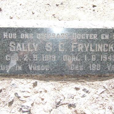FRYLINCK Sally S.C. 1919-1949