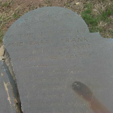 FRANK David Barry -1861