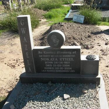 GWAZELA Nokaya Ethel 1921-2004