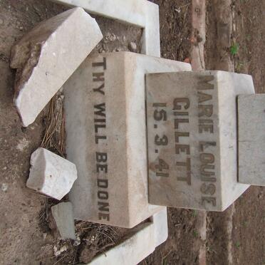 GILLETT Marie Louise -1941