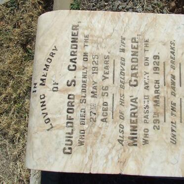 GARDNER Guildford S. -1925 &amp; Minerva -1929